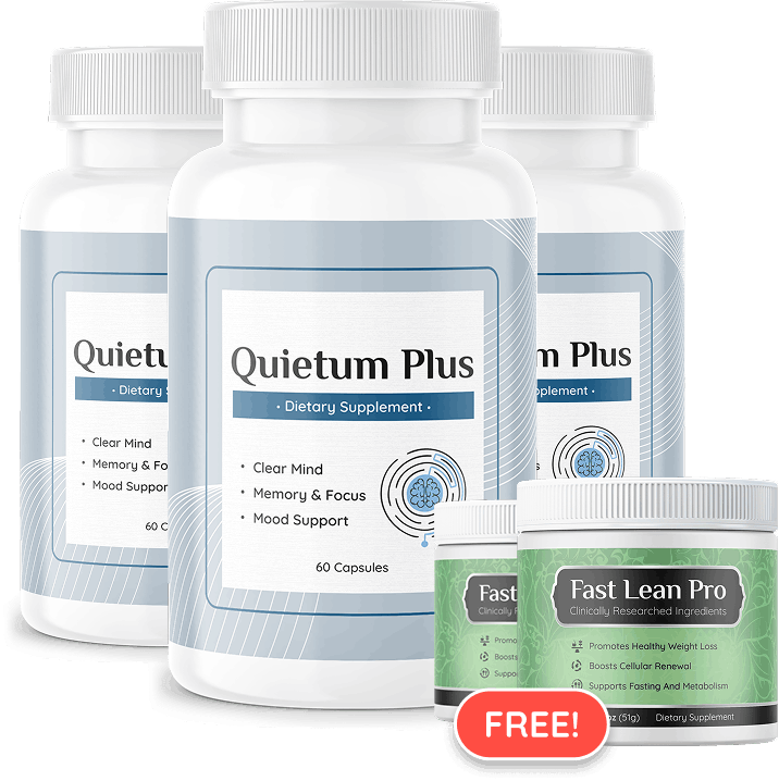 Quietum Plus 3 bottles pack with free gift
