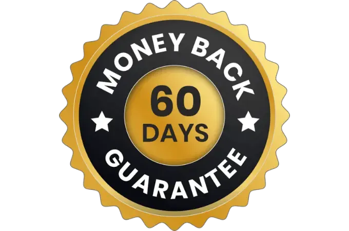 60-day money-back guarantee for Quietum Plus – risk-free trial